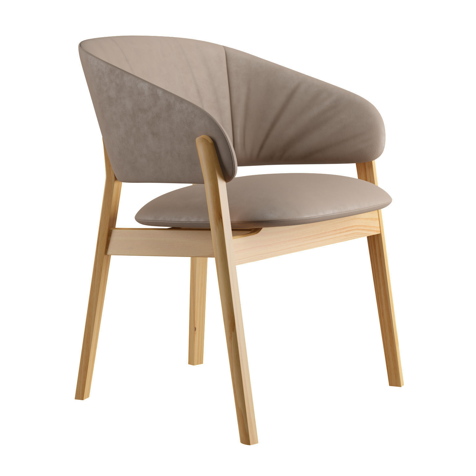 Lugano Dining Chair 3D model_2