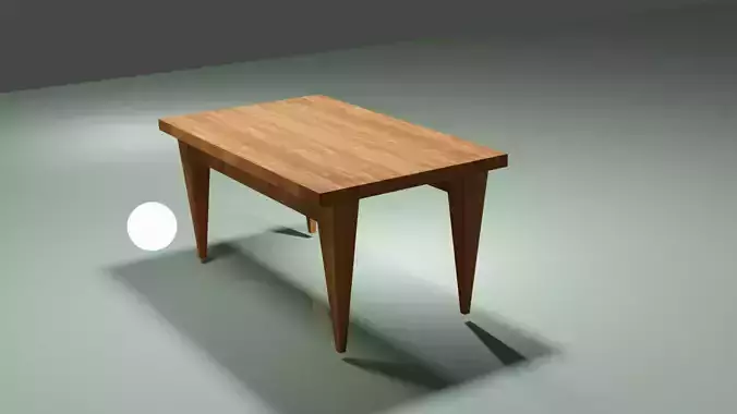 low polly table