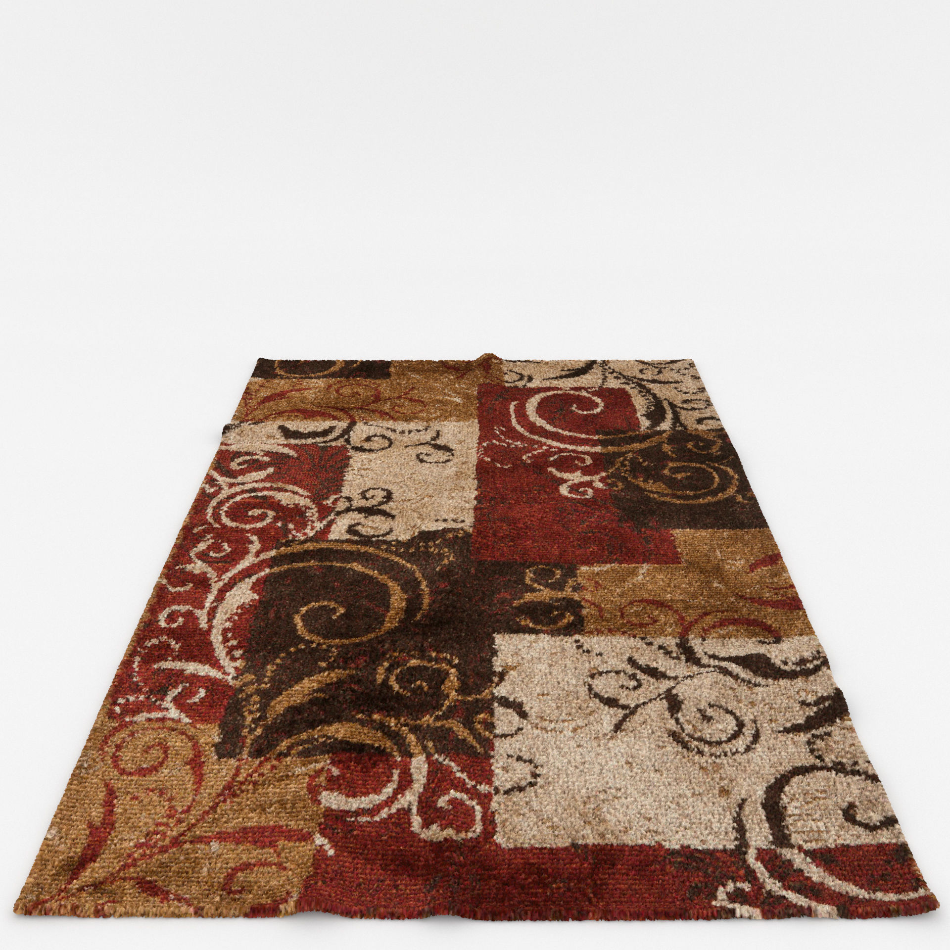 Rugs No 523 Low-poly 3D model_6