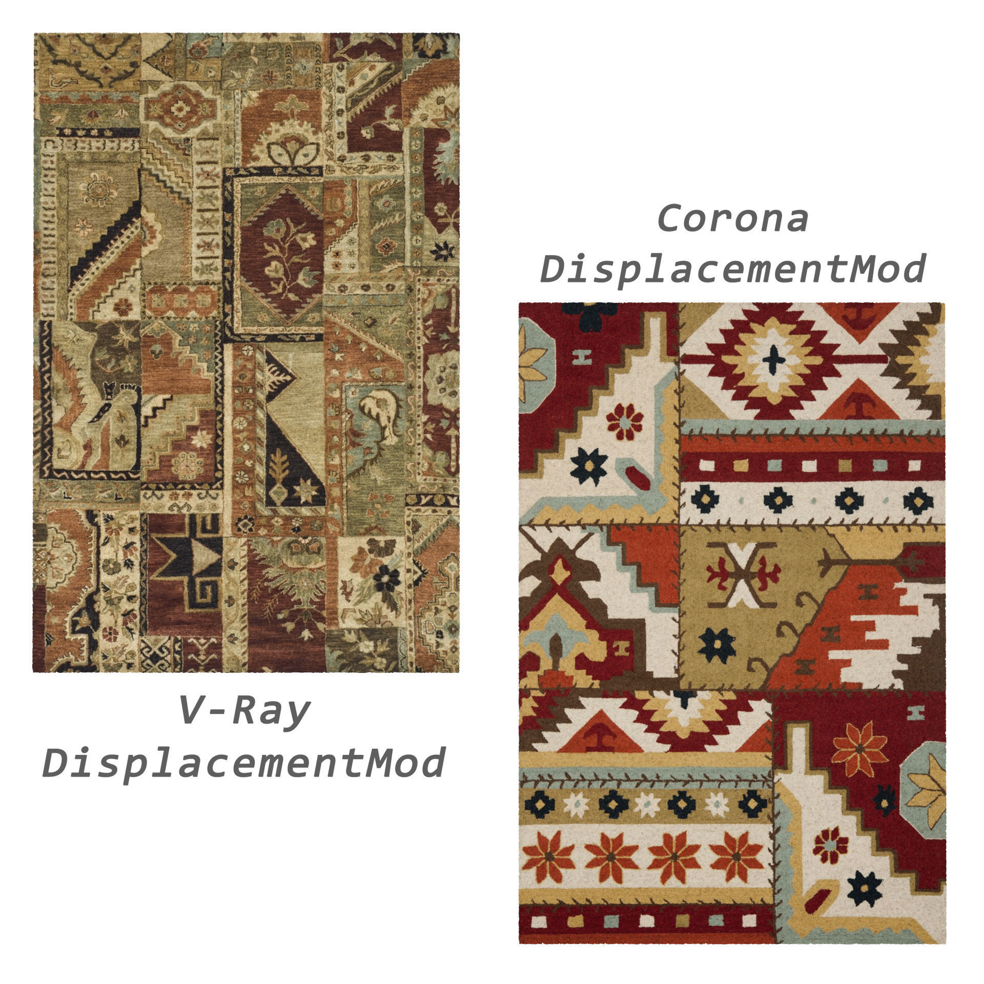 Rugs No 523 Low-poly 3D model_2