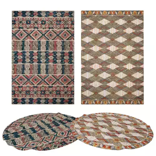 Rugs No 525 Low-poly 3D model