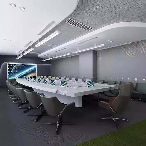 meeting room 3D model 3