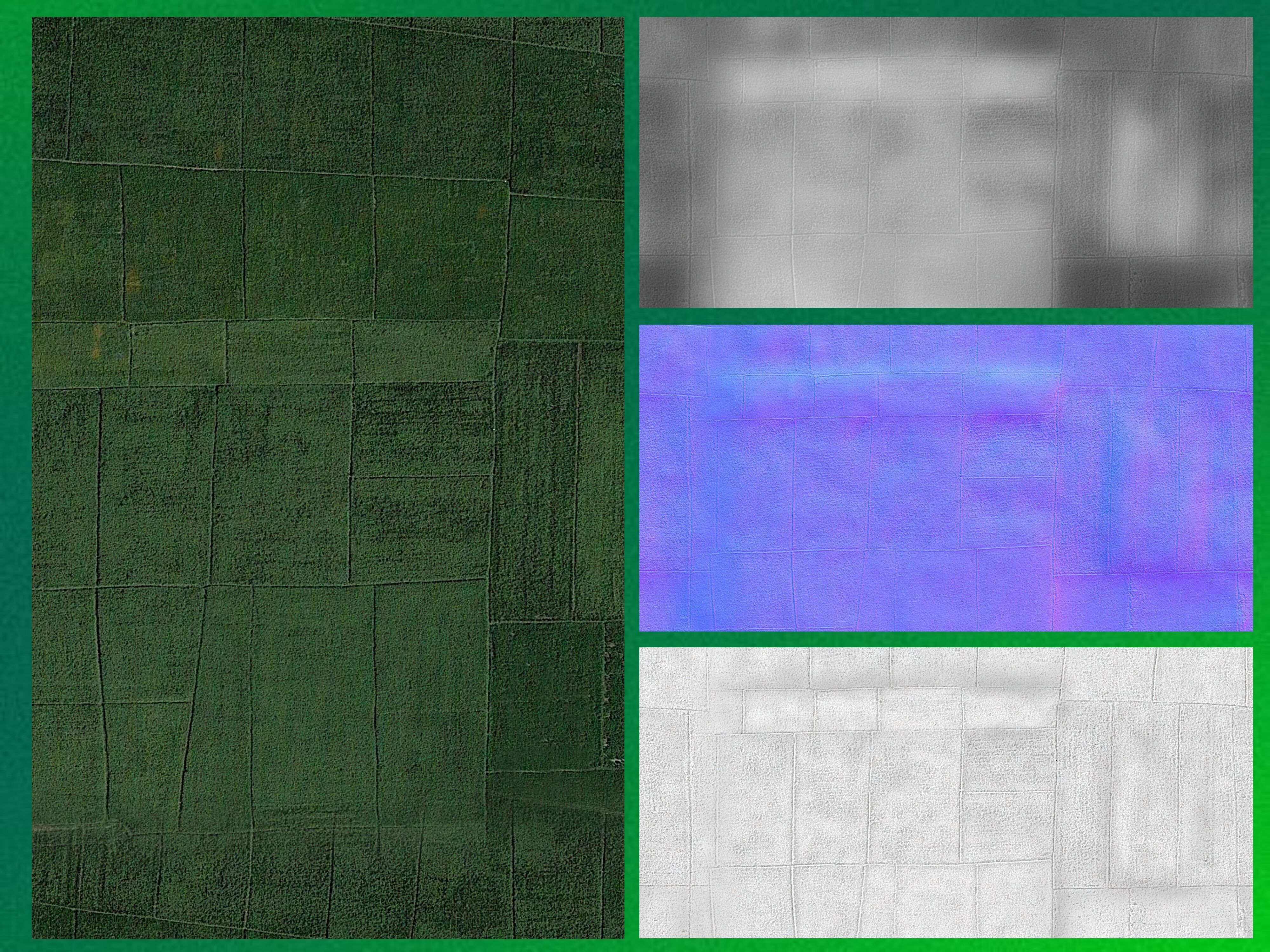 Seamless PBR Farmland - 012 Texture_9