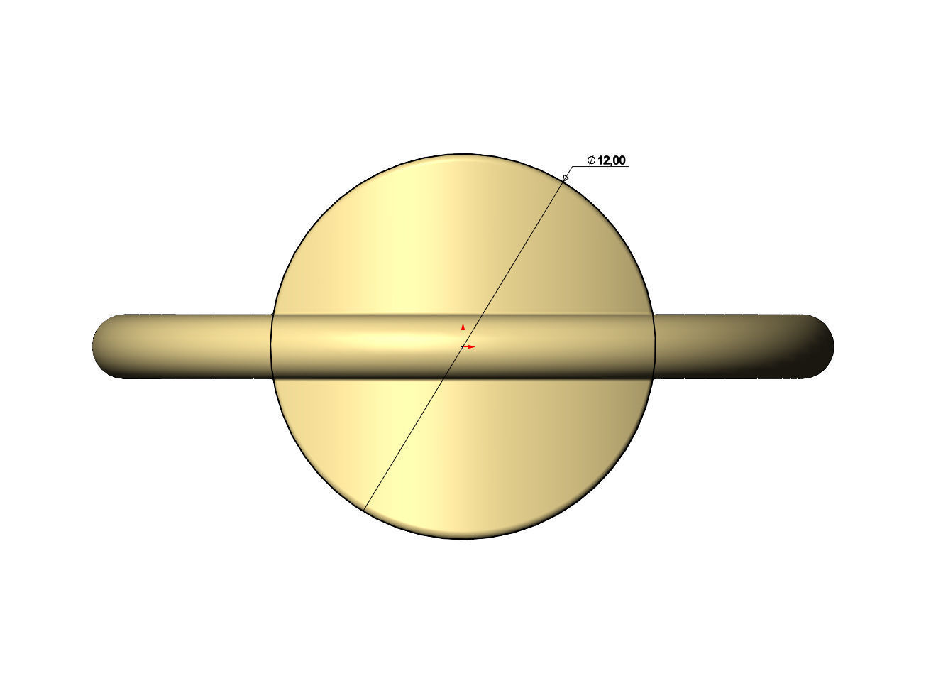 Simple wire coin ring US sizes 5to9 3D print model_6
