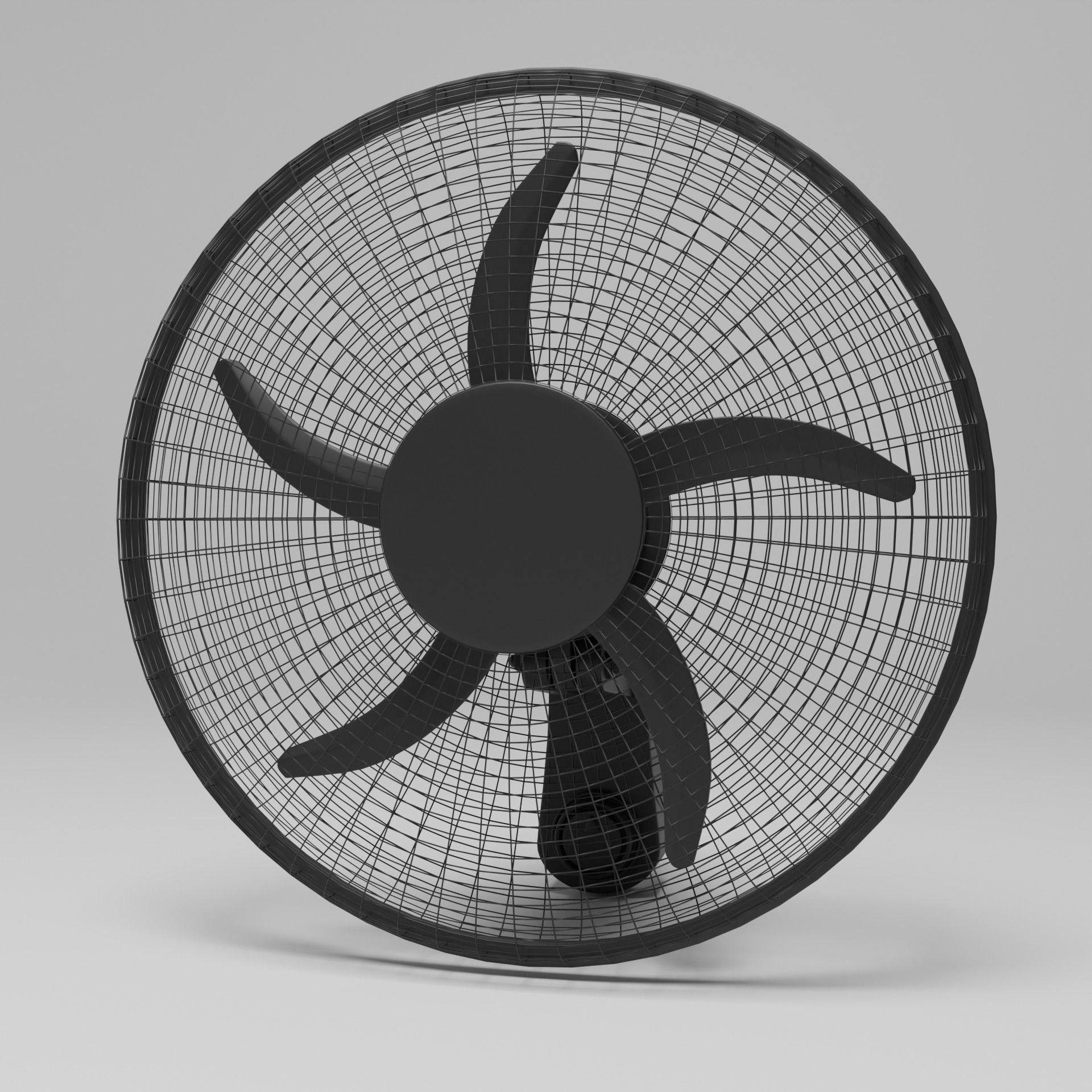 Fan model pack 5 3D model_9