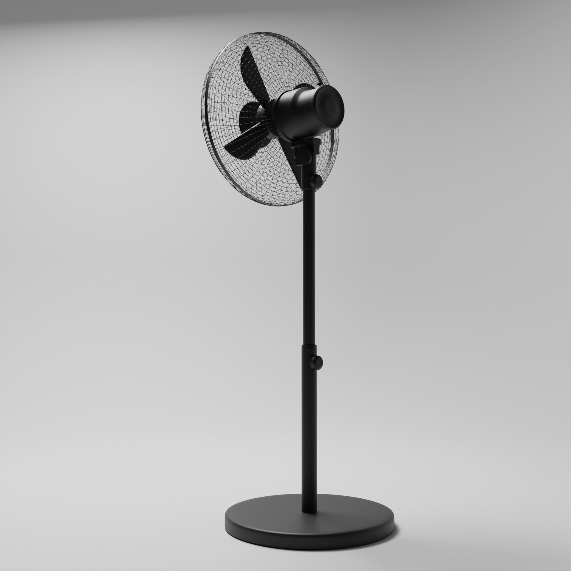 Fan model pack 5 3D model_4