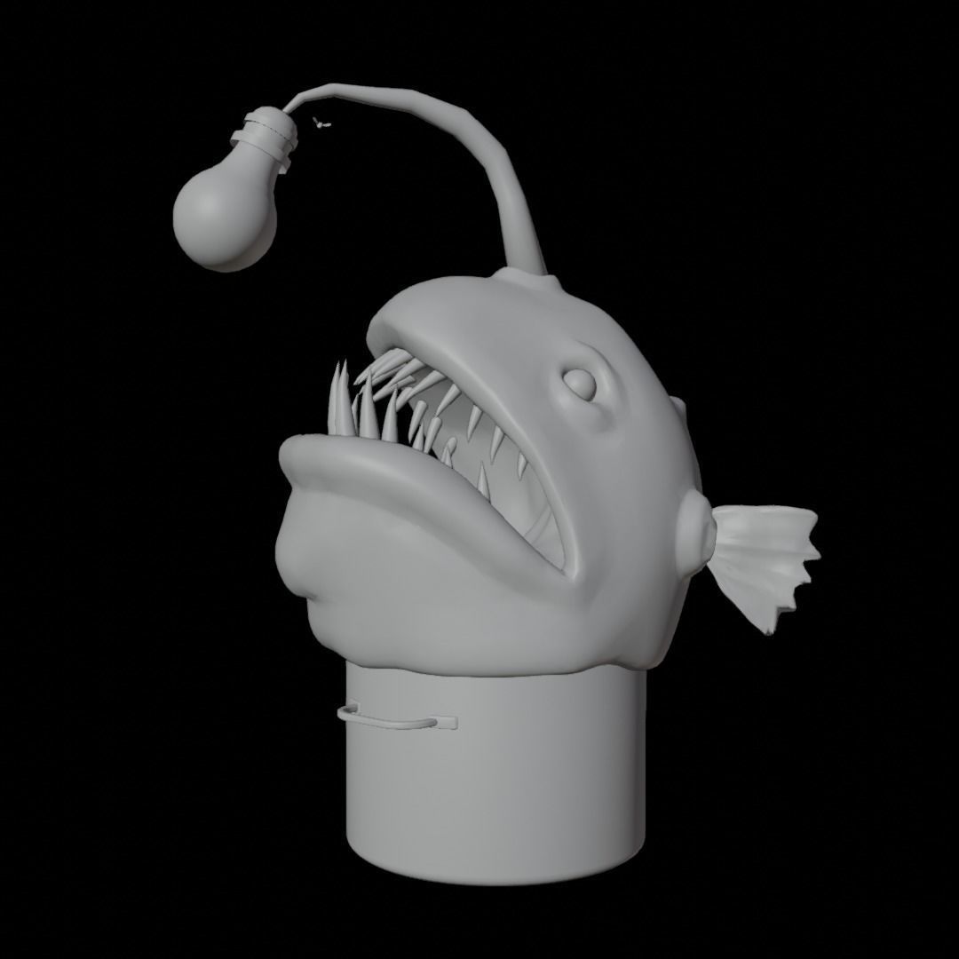 AnglerFish 3D model_3