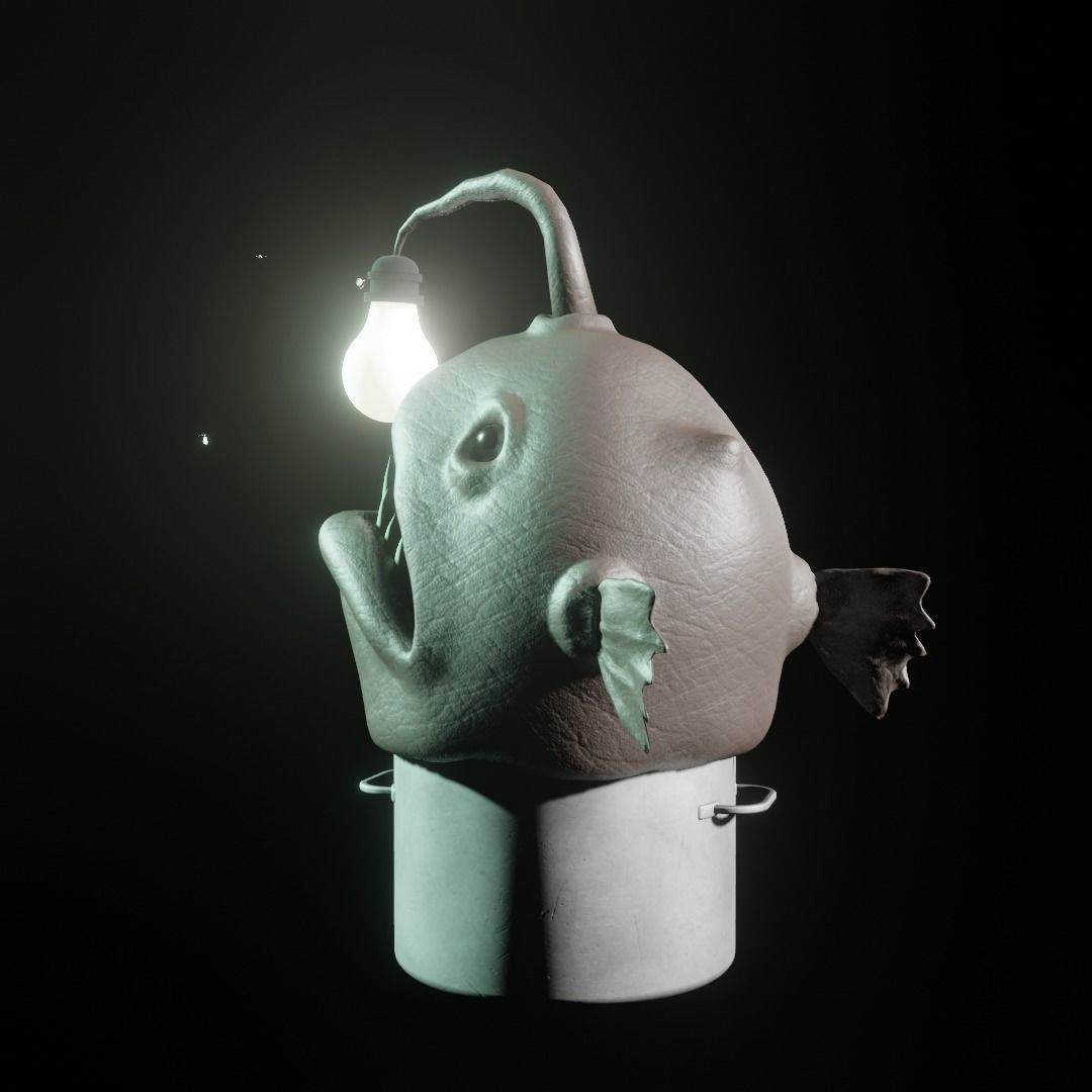 AnglerFish 3D model_2