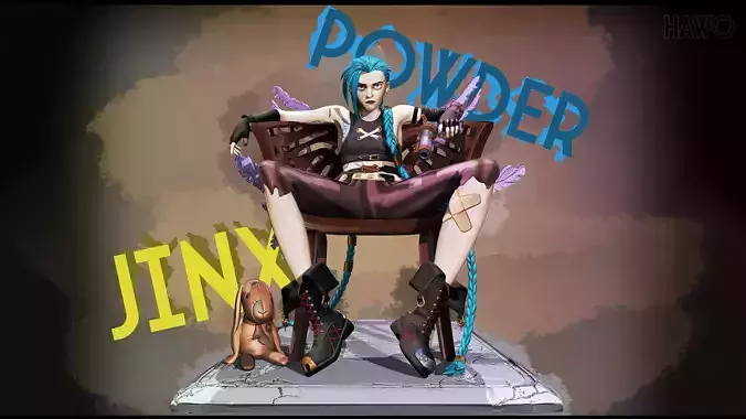Arcane Jinx  Powder  3D print model