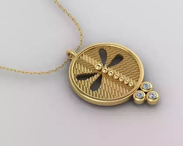 Pendant P124 3D Print Model 3D print model