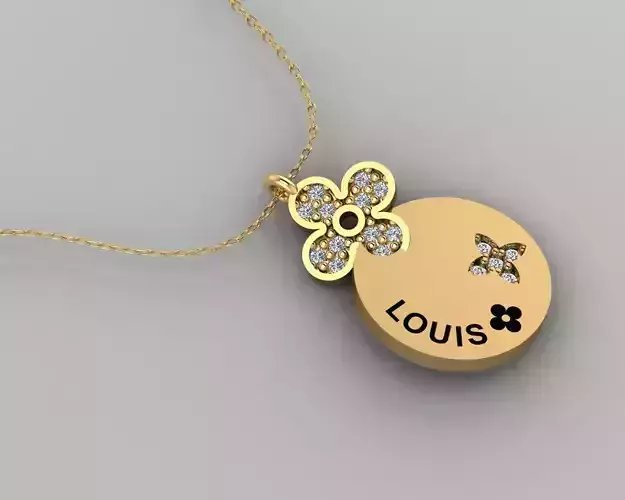 Pendant P128 3D Print Model