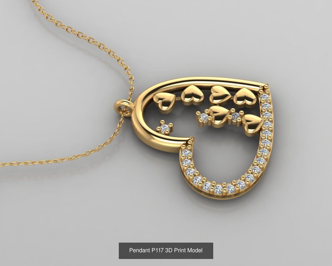 Mini Pendant 3D Print 50 Models 3D Model Collection _45