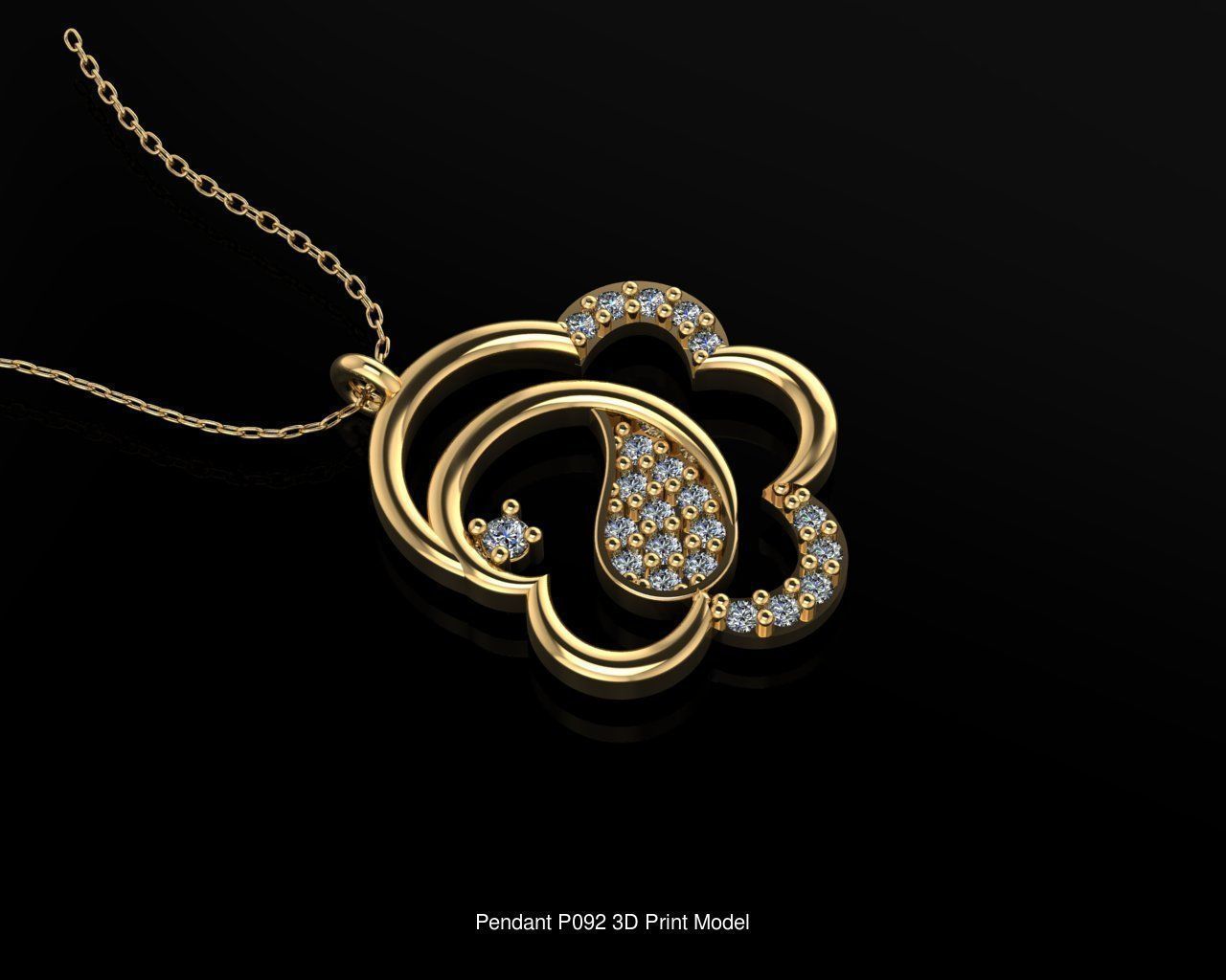 Mini Pendant 3D Print 50 Models 3D Model Collection _20