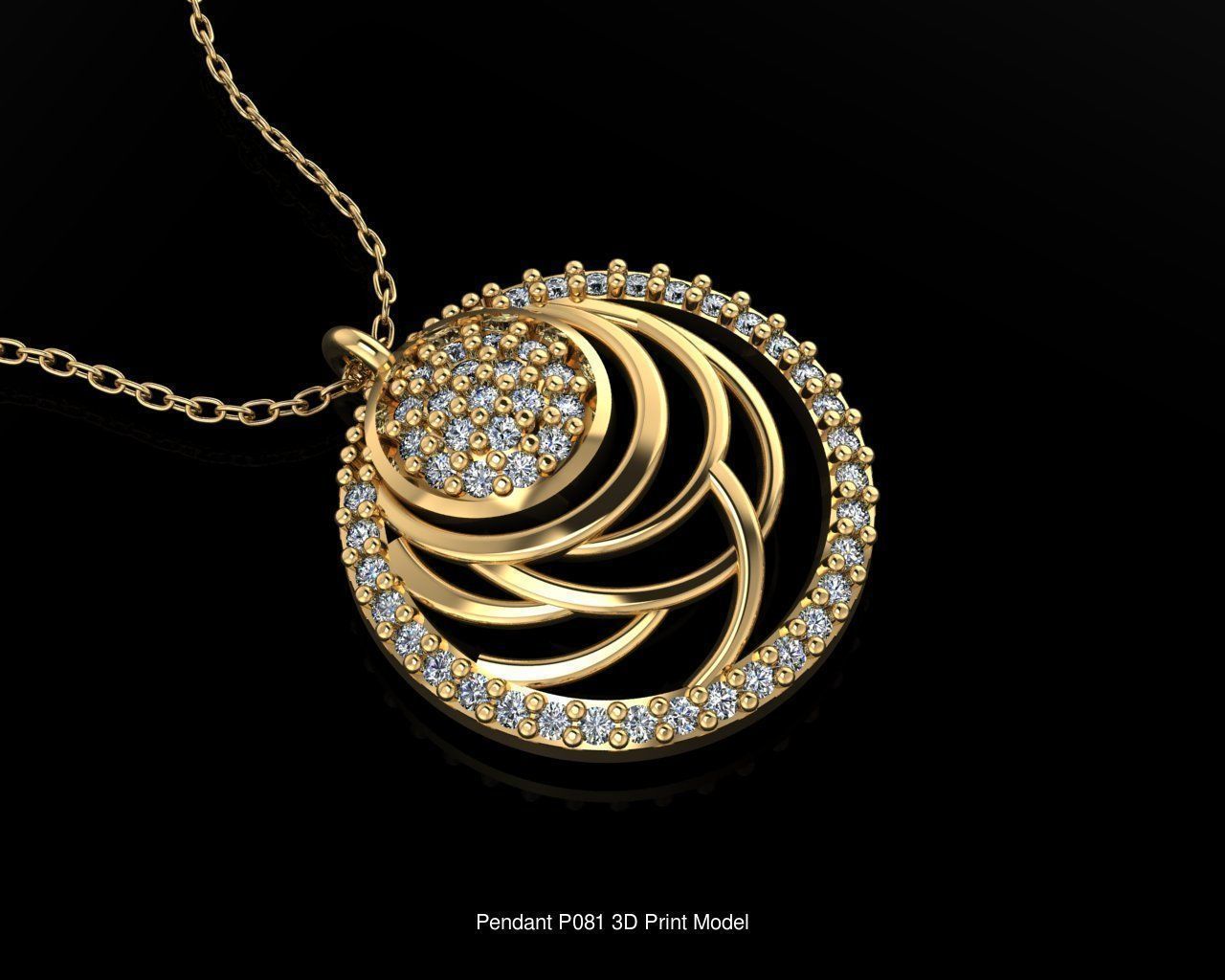 Mini Pendant 3D Print 50 Models 3D Model Collection _9