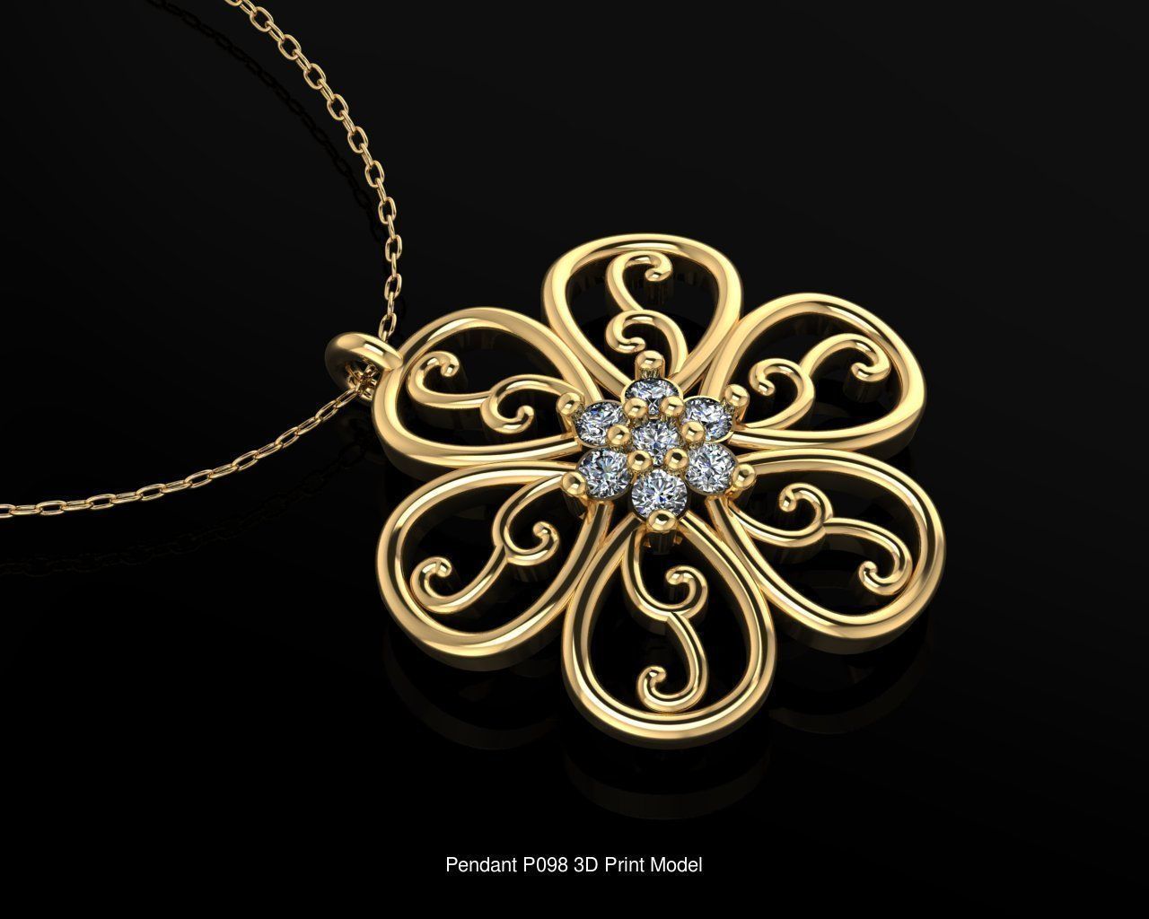 Mini Pendant 3D Print 50 Models 3D Model Collection _26