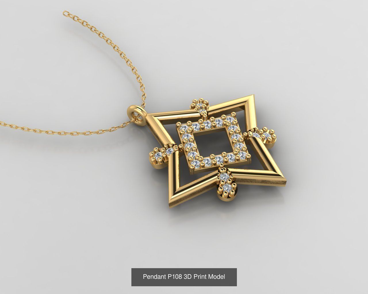 Mini Pendant 3D Print 50 Models 3D Model Collection _40