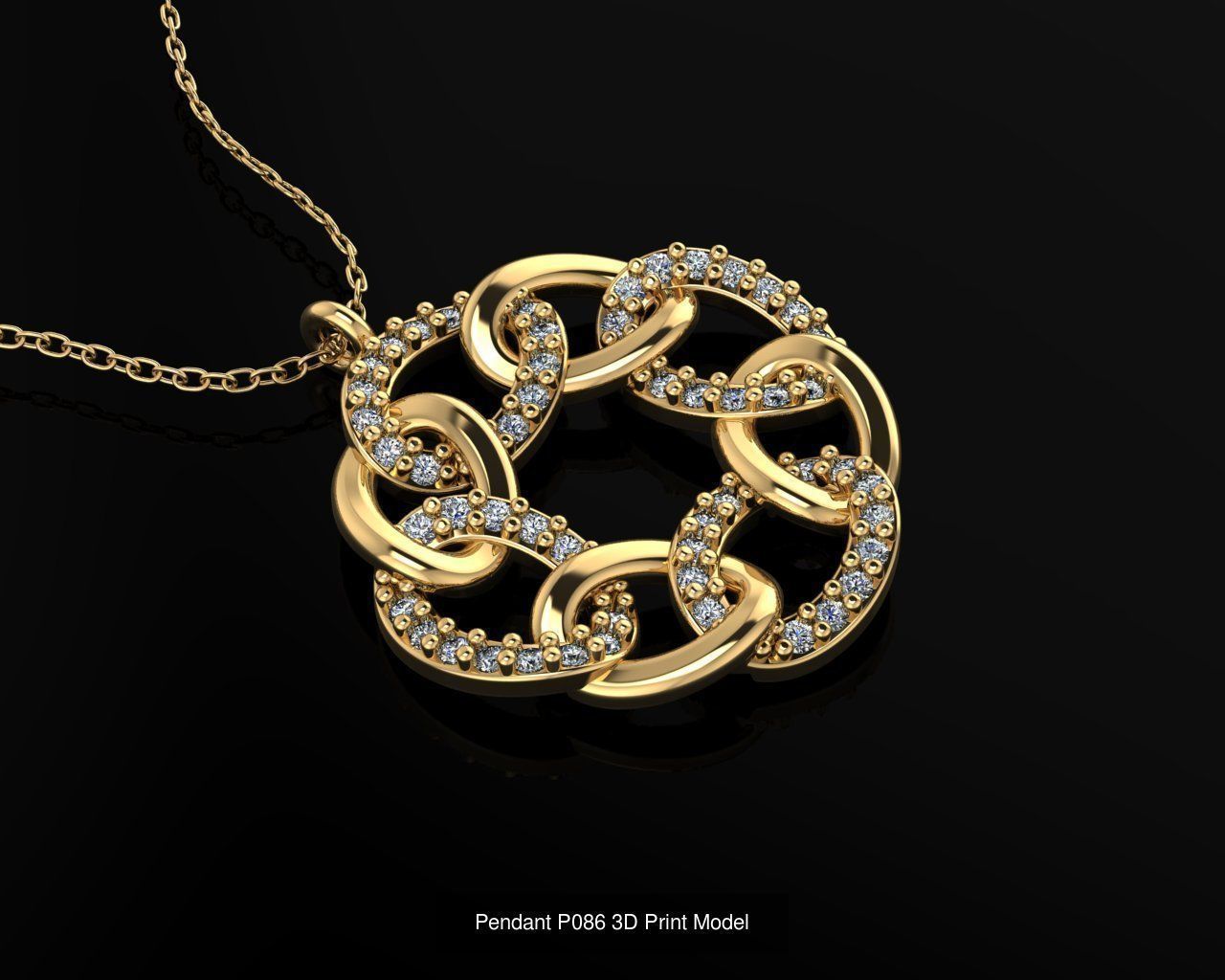 Mini Pendant 3D Print 50 Models 3D Model Collection _14