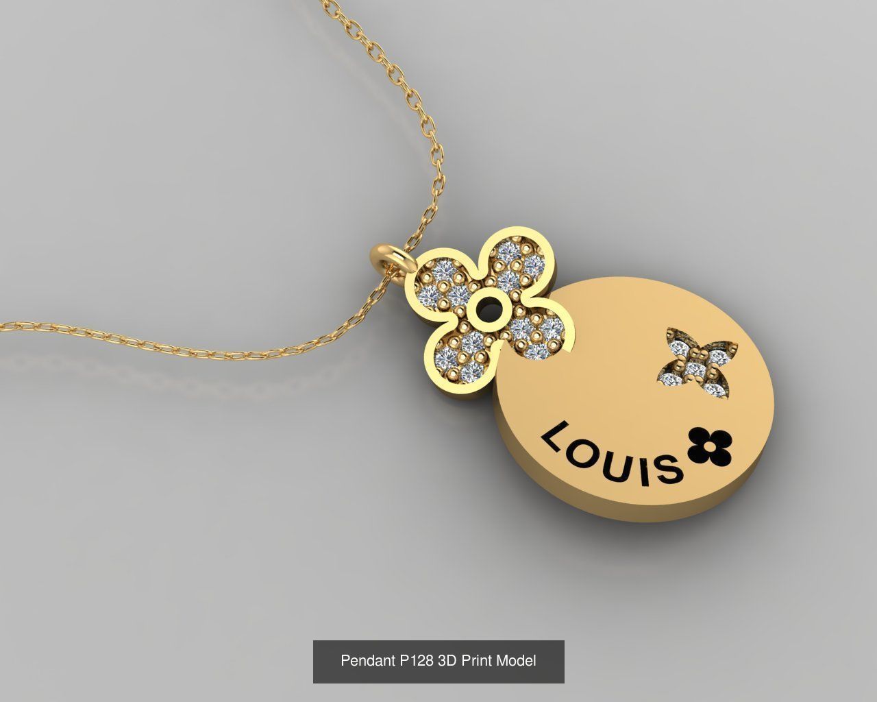 Mini Pendant 3D Print 50 Models 3D Model Collection _56