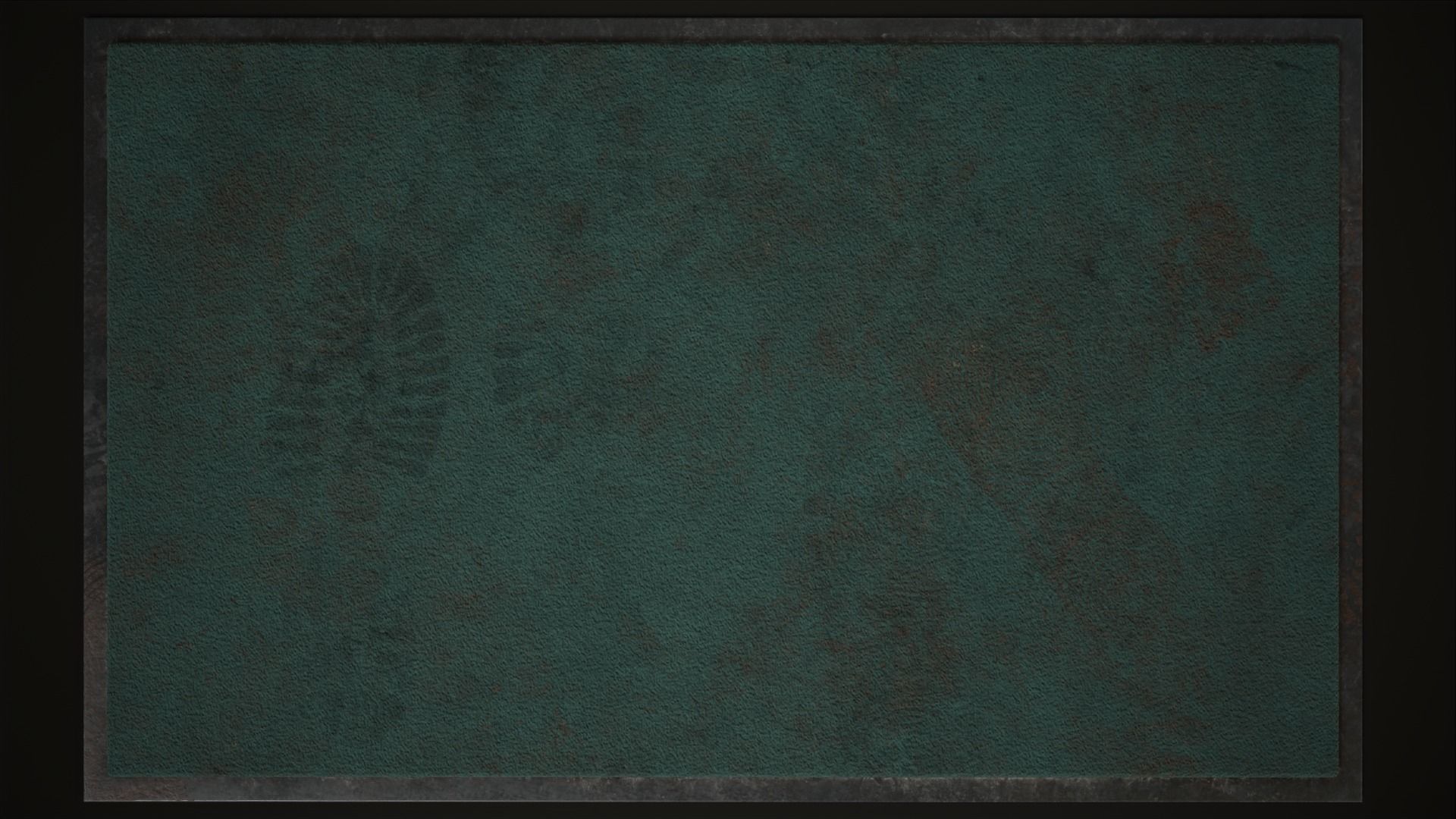 Front Door Floor Mat Low-poly 3D model_2