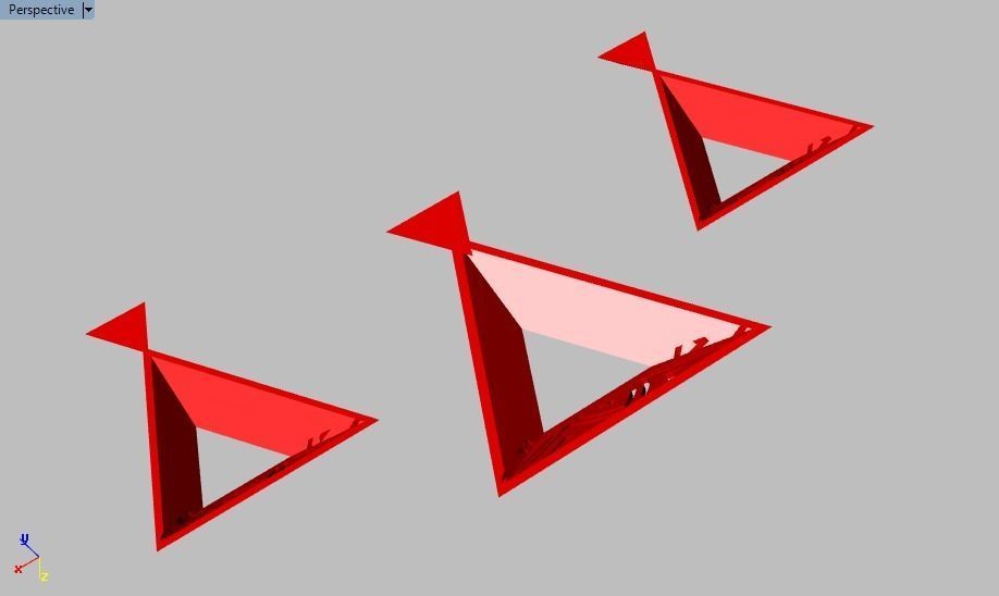 pyramid set bridge with measurements 3D print model_20