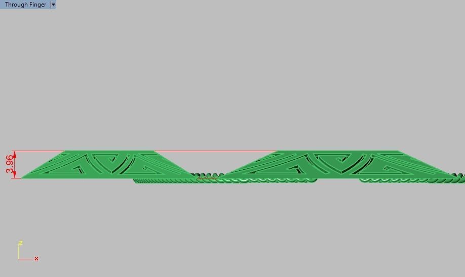 pyramid set bridge with measurements 3D print model_16