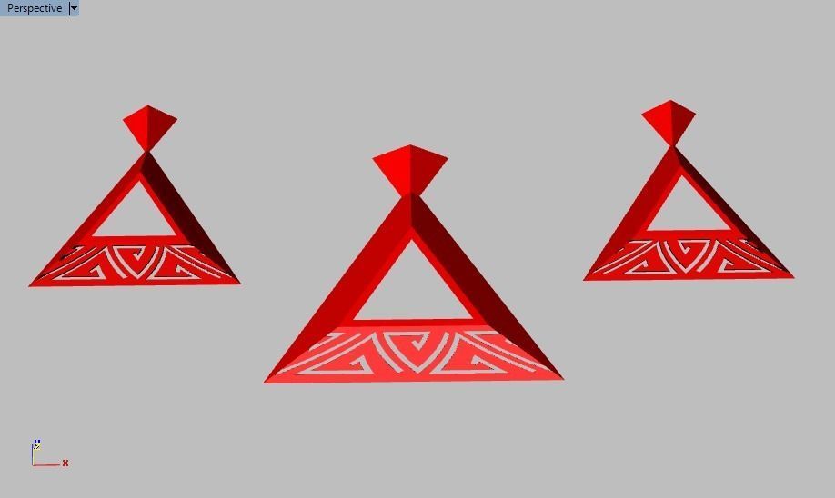 pyramid set bridge with measurements 3D print model_19