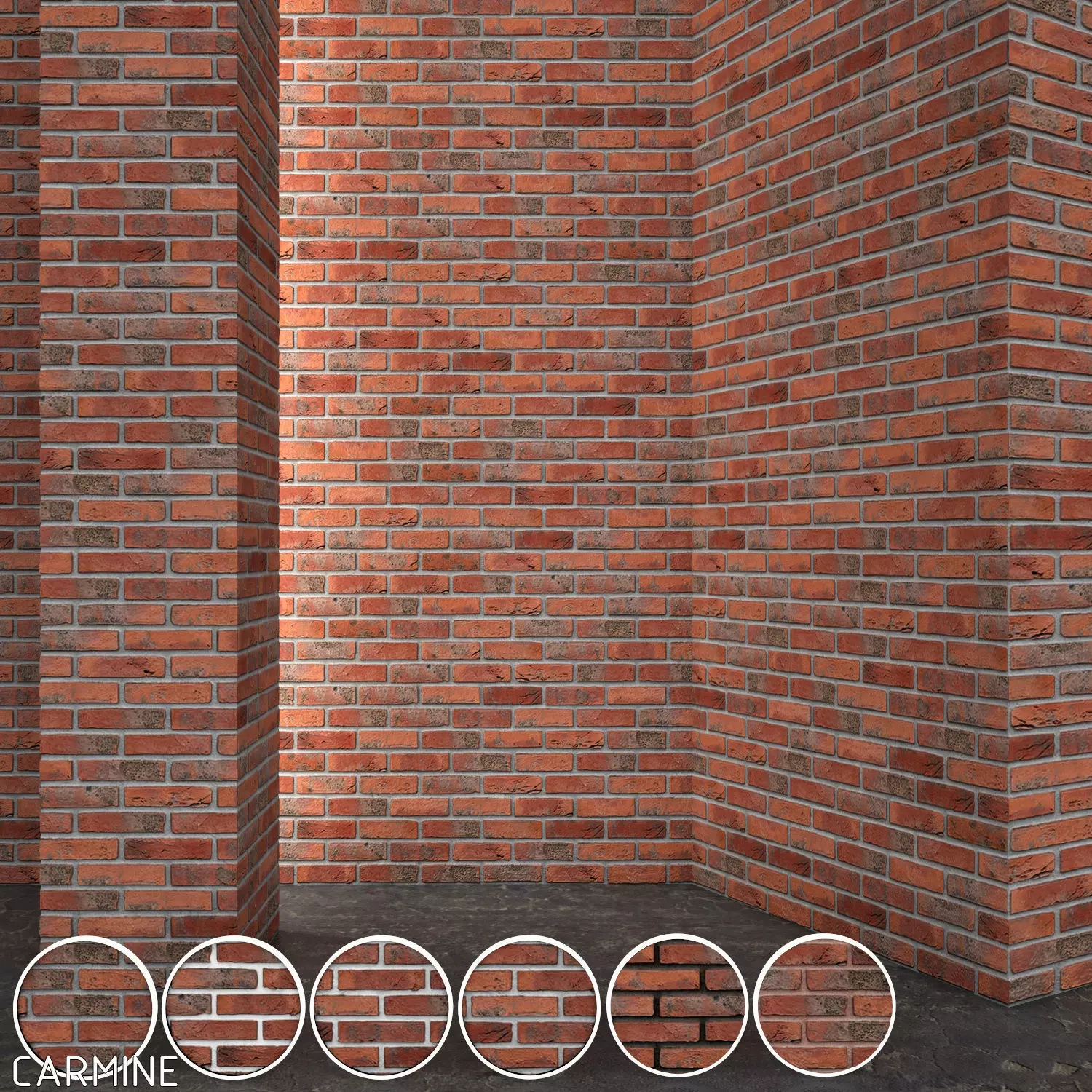 Vandersanden Brick Carmine Texture_0