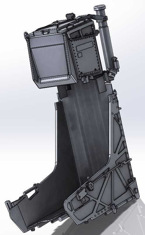 Ejection seat Martin Baker MK14 STL FILES ONLY 3D print model_11