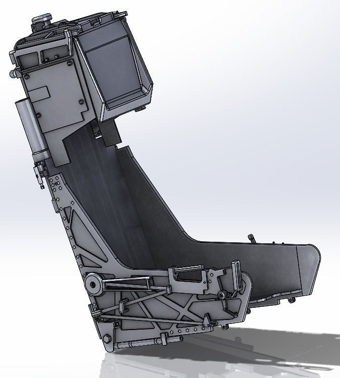 Ejection seat Martin Baker MK14 STL FILES ONLY 3D print model_10