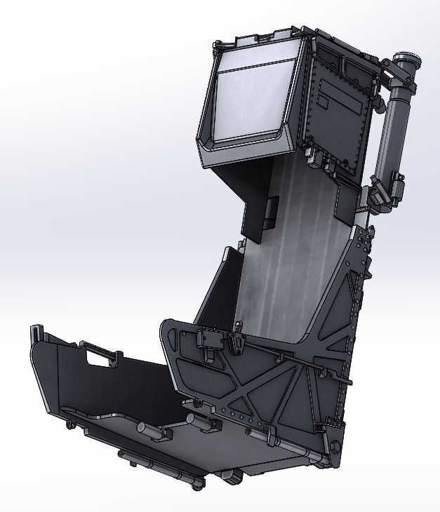 Ejection seat Martin Baker MK14 STL FILES ONLY 3D print model_12