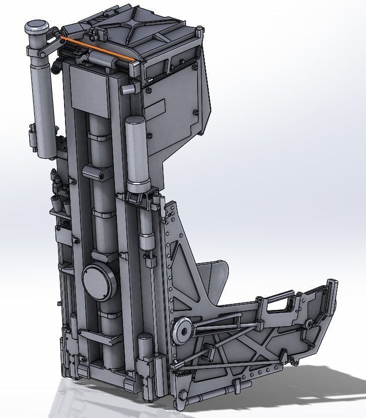 Ejection seat Martin Baker MK14 STL FILES ONLY 3D print model_5