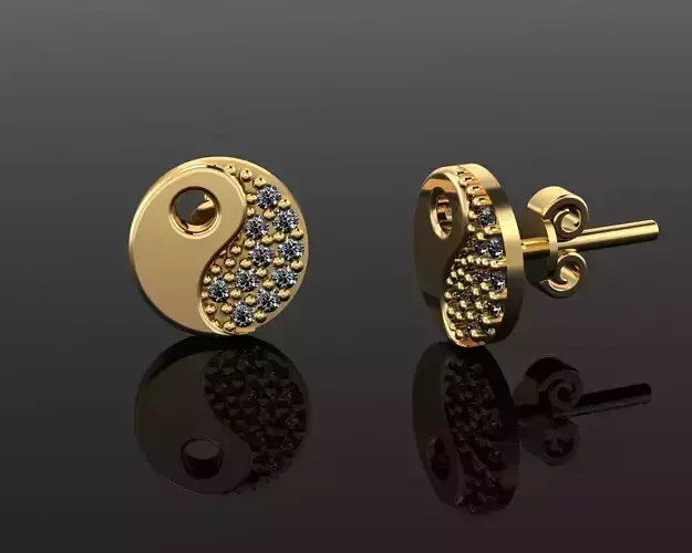 Mini Earrings v3 3D print model