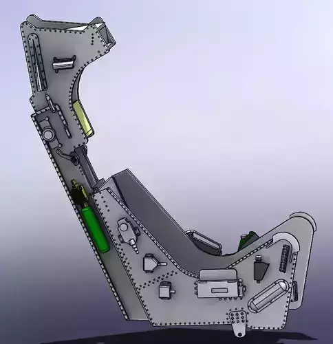 Ejection Seat Martin Baker MK6 STL FILES ONLY 3D print model
