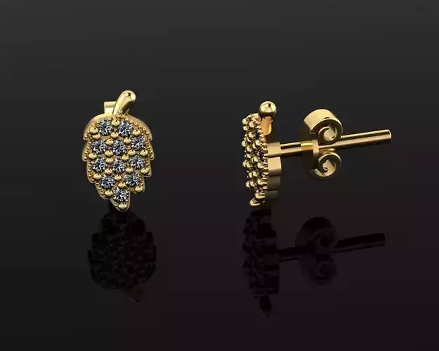 Mini Earrings v3 3D print model