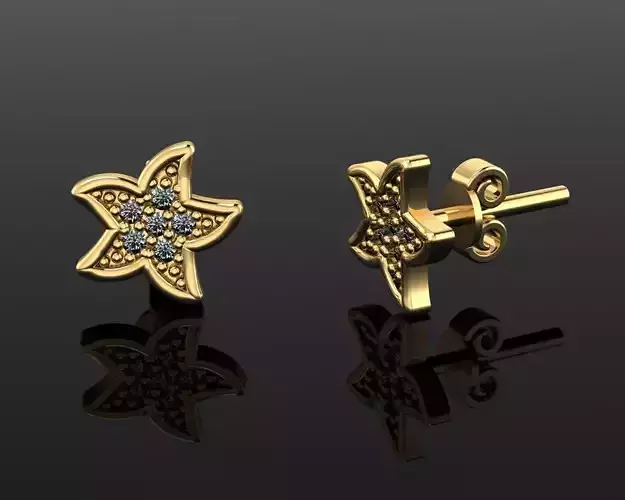 Mini Earrings v3 3D print model