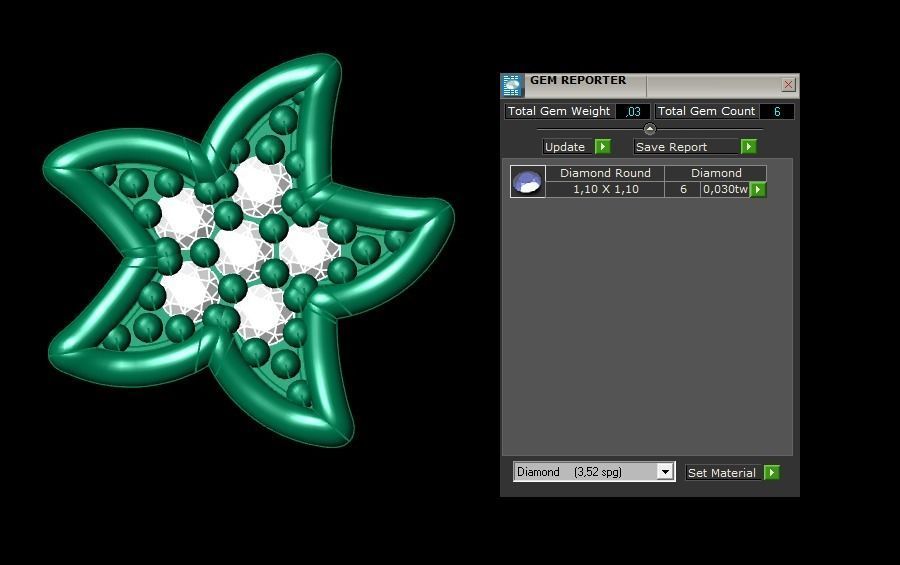 Mini Earrings v3 3D print model 3D print model_1