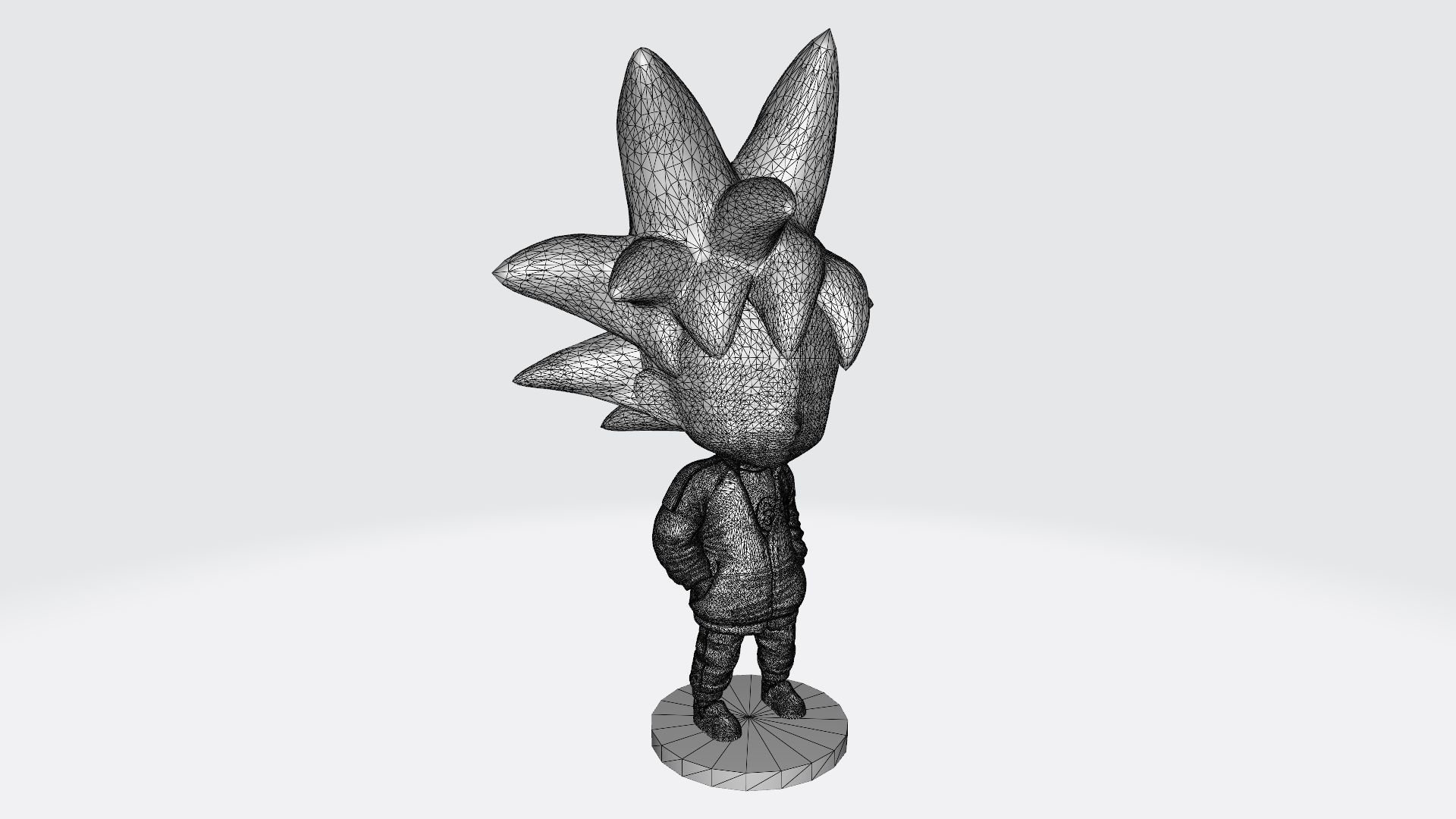 Goku squidgame 3D print model_11