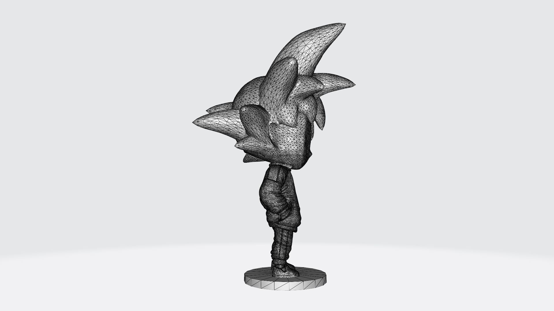 Goku squidgame 3D print model_10