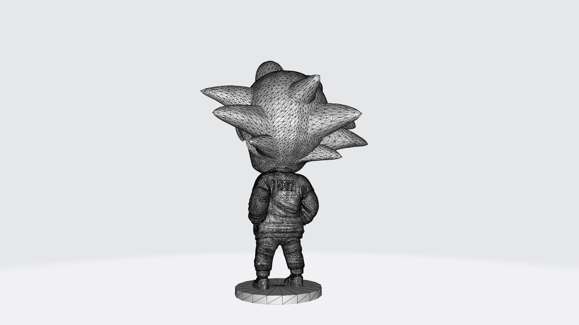Goku squidgame 3D print model_9