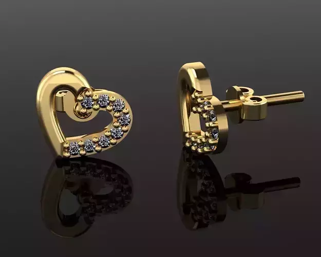 Mini Earrings v3 3D print model