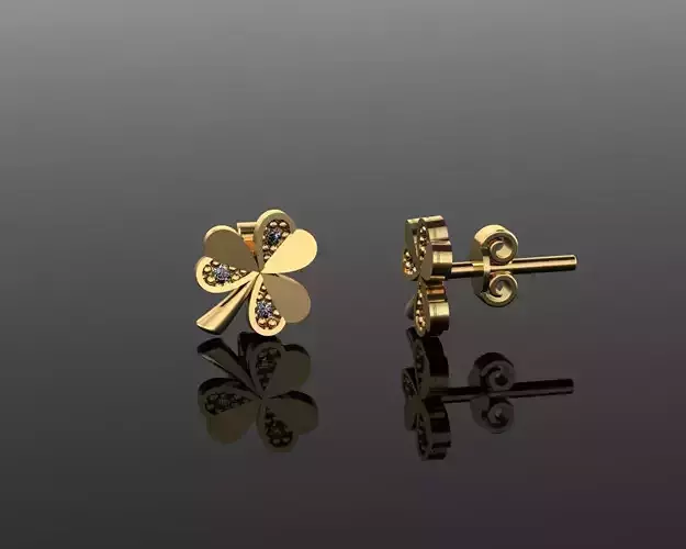 Mini Earrings v3 3D print model