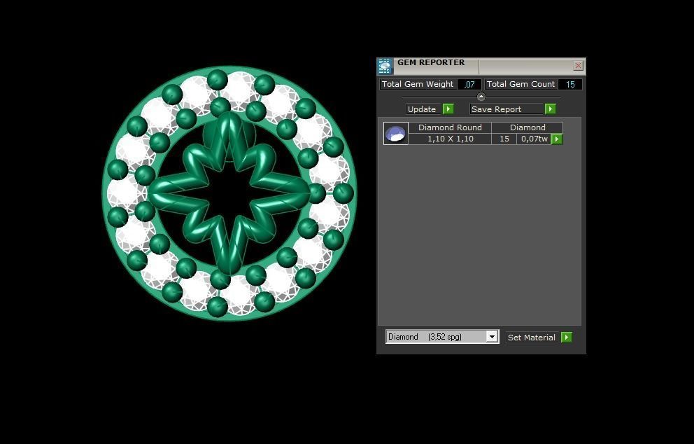 Earrings 35 3D print model_1