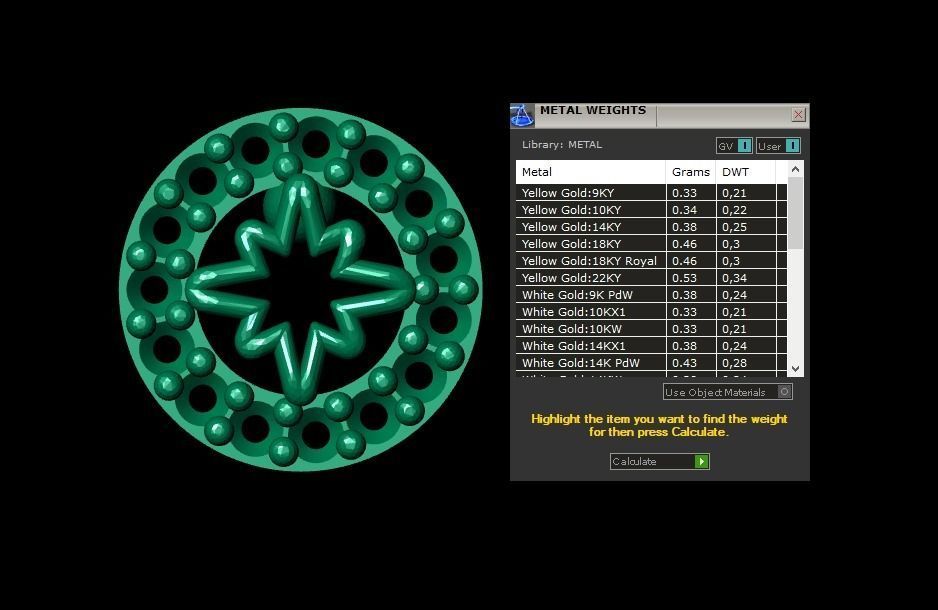 Earrings 35 3D print model_3