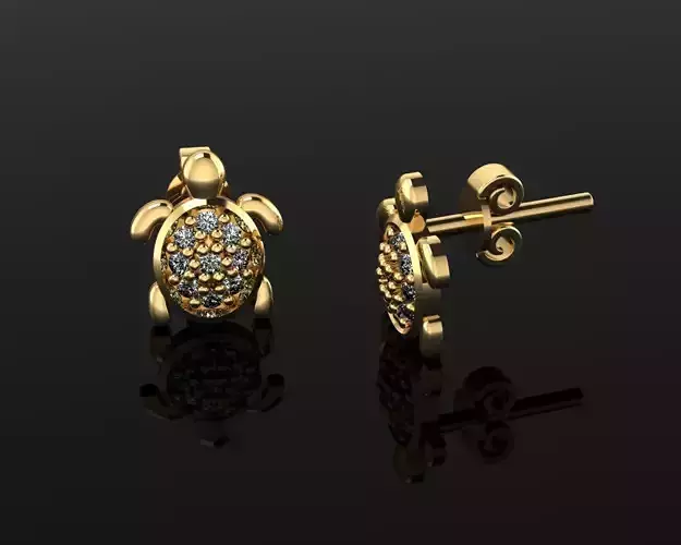 Mini Earrings v3 3D print model