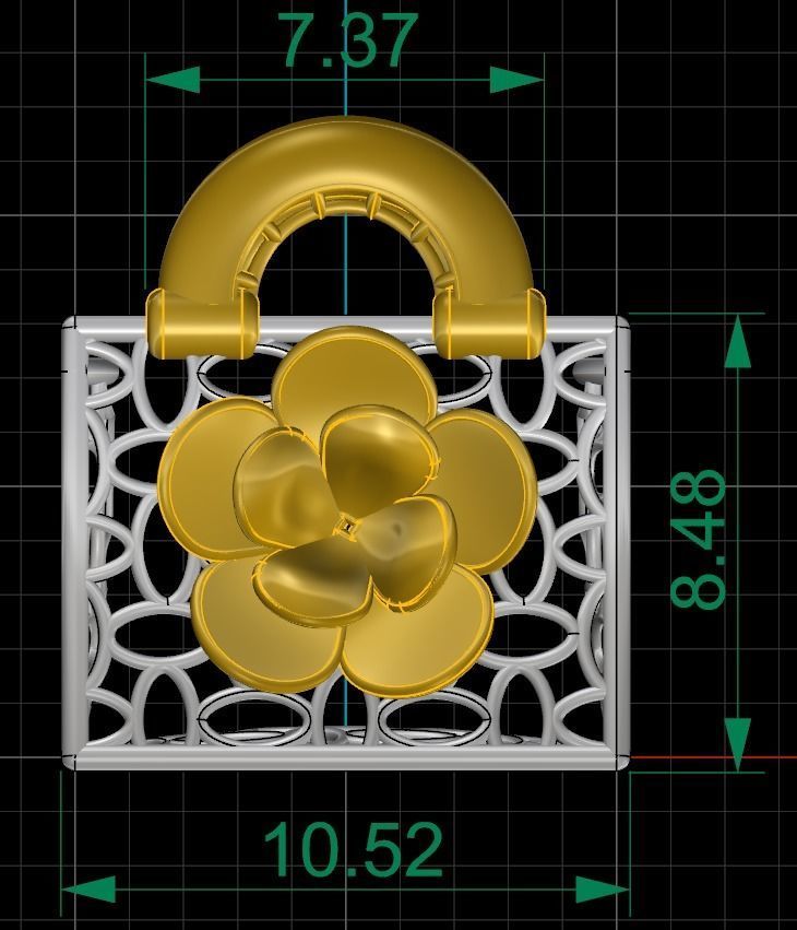 FUSION OBJECT BAG-05 3D print model_1