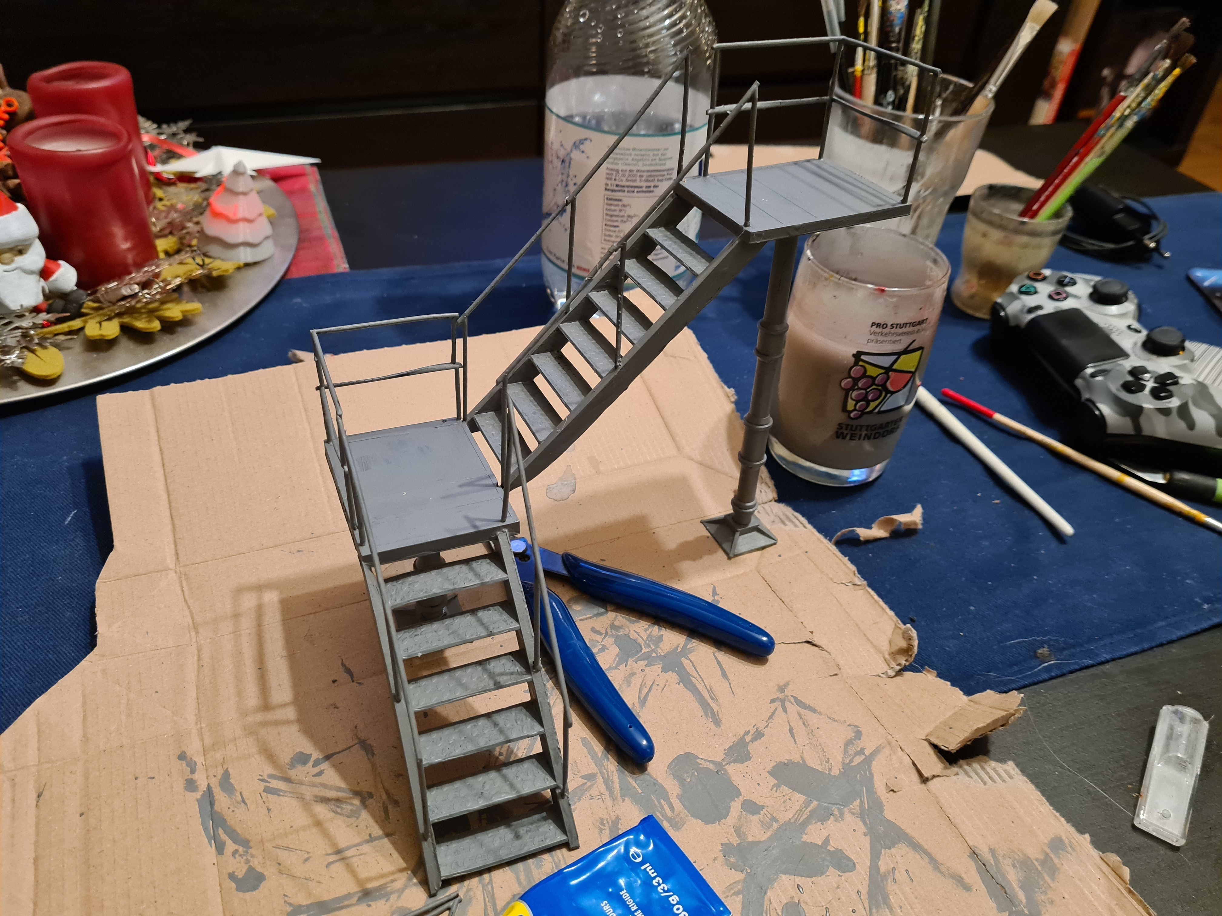 Hasbro TVC Tie Fighter Gantry Platform as seen in Squadrons 3D print model_2