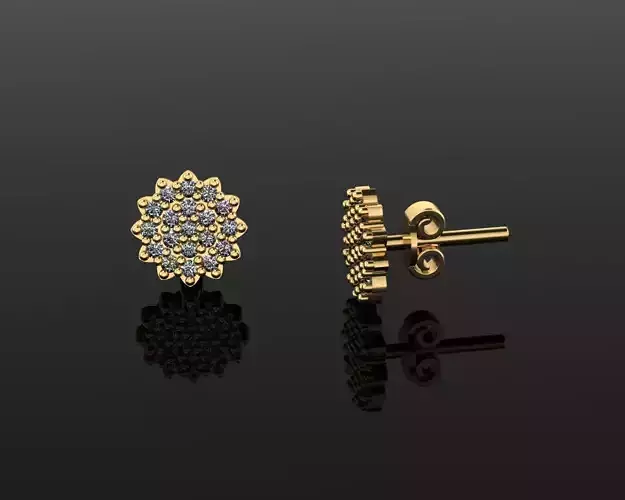 Mini Earrings v3 3D print model