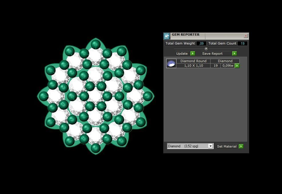 Mini Earrings v3 3D print model 3D print model_1