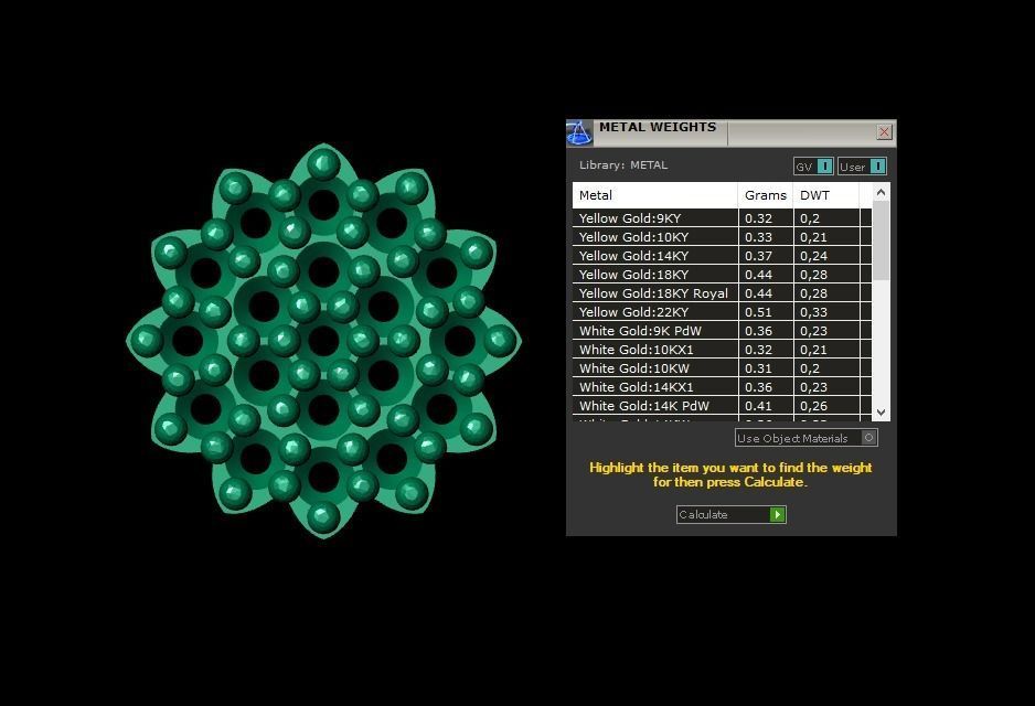 Mini Earrings v3 3D print model 3D print model_3