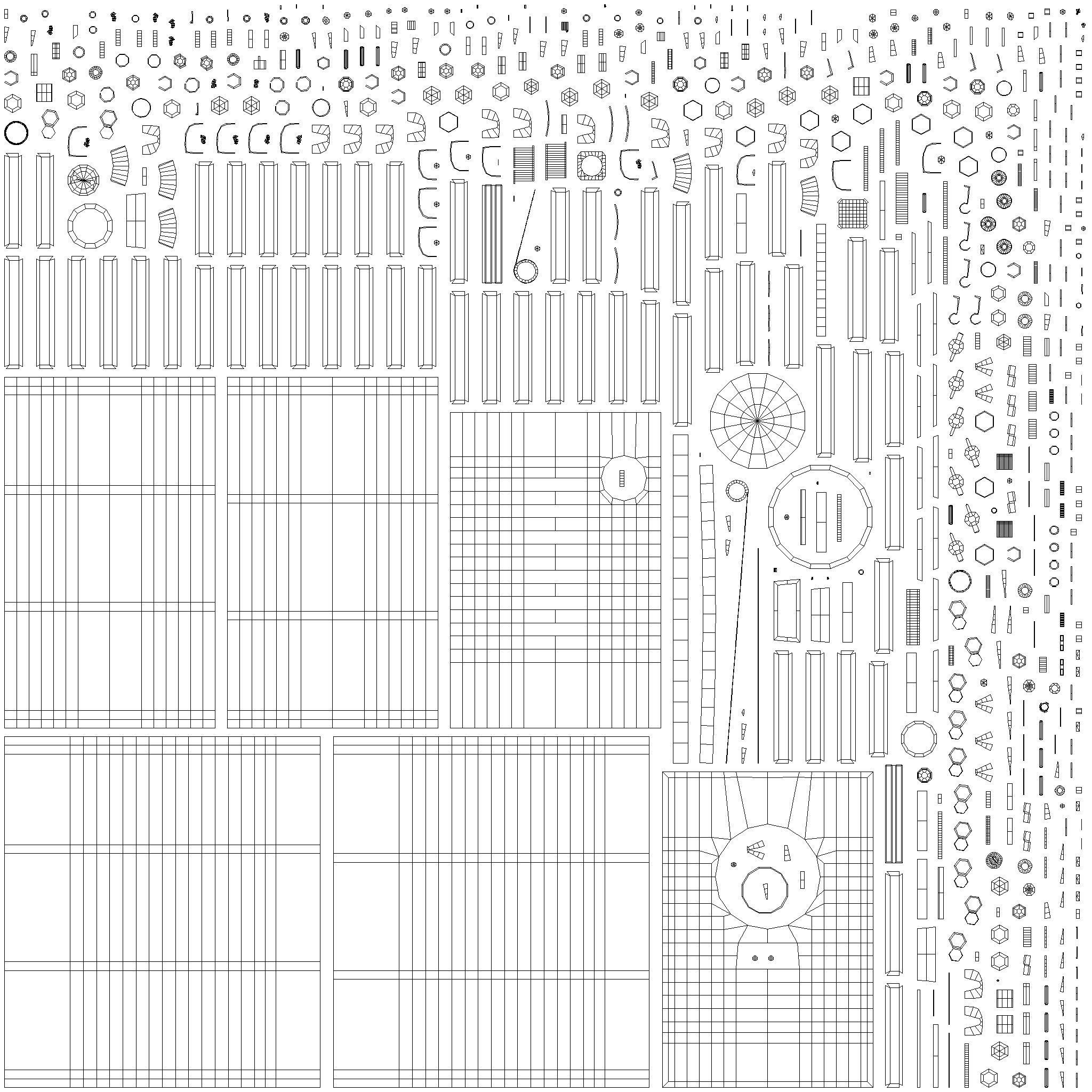OLD LAMP OSCILLOGRAPH Low-poly 3D model_8